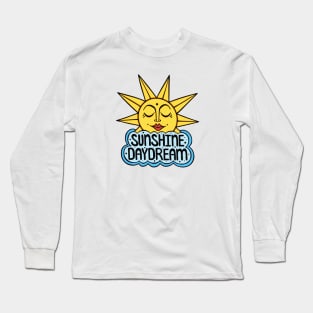 Sunshine Daydream Happy Sun and Cloud Long Sleeve T-Shirt